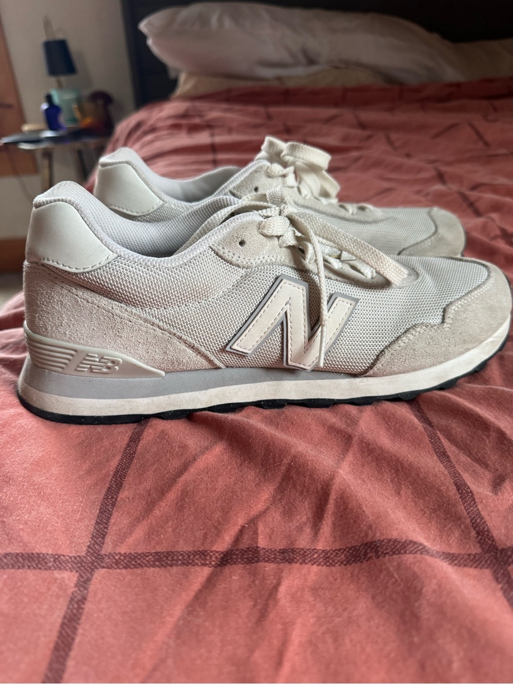 Women’s New Balance Suede & Mesh Sneakers